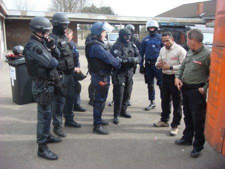 Intervention unit debrief — Belgium